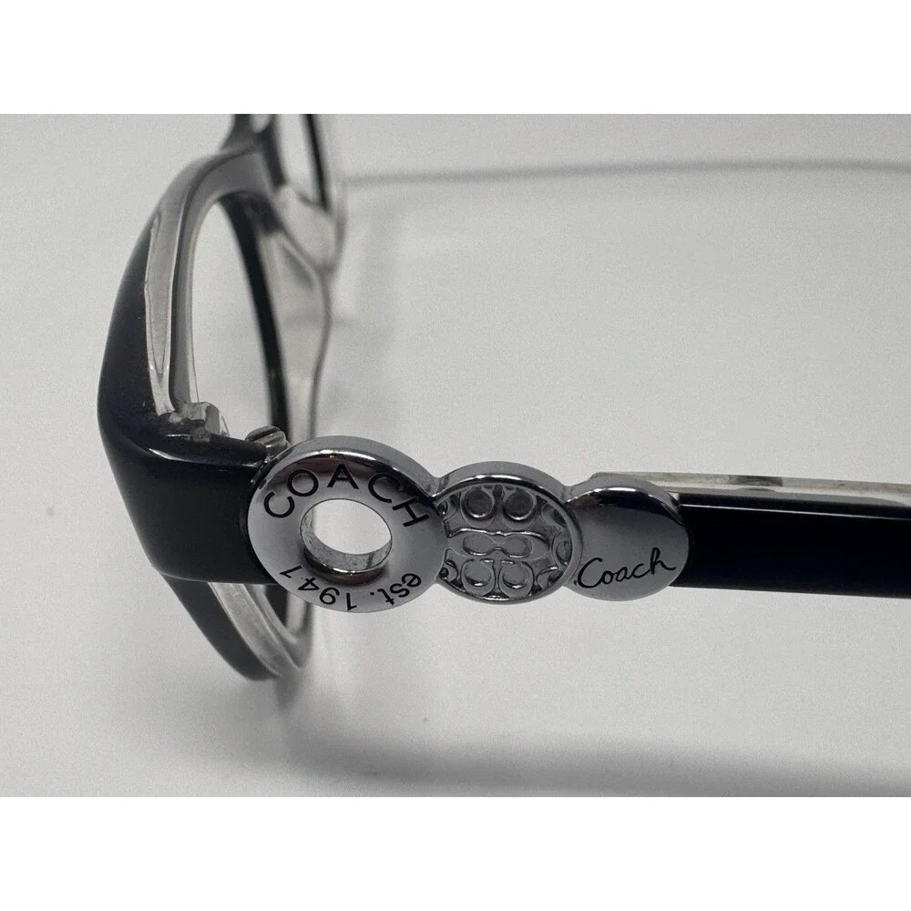 Coach Eyeglass Frames HC6014T Elise 48-15-135 Black/Crystal 5048